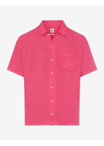 Brax Herren Hemd Style LUKE raspberry, Rosa, Gr. L
