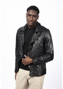 Lederjacke Freaky Nation "Jarick-FN", Damen, Gr. M(46), schwarz, Oberstoff: 100% Leder; Futter: 100% Baumwolle, normal, Jacken Lederjacke