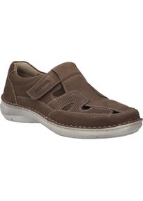 Slipper Josef Seibel "New Anvers 81, braun", Damen, Gr. 48, braun, Obermaterial: 100% Rindsleder Leather cow., Schuhe Slipper