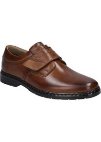 Slipper Josef Seibel "Alastair 16, cognac", Damen, Gr. 50, braun (cognac), Obermaterial: 100% Rindsleder Leather cow., Schuhe Slipper