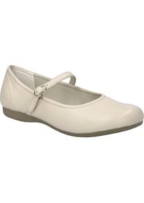 Ballerina Josef Seibel "Fiona 77, ceramic", Damen, Gr. 43, beige (ceramic), Obermaterial: 100% Rindsleder Leather cow., Schuhe Ballerina
