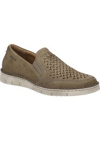Slipper Josef Seibel "Ruben 27, sand", Damen, Gr. 43, beige (sand), Obermaterial: 100% Rindsleder Leather cow., Schuhe Slipper