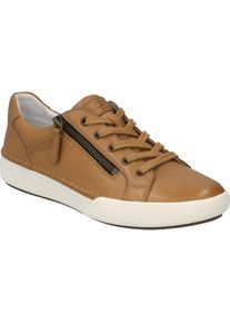 Sneaker Josef Seibel "Claire 03, camel", Damen, Gr. 44, braun (camel), Obermaterial: 100% Rindsleder Leather cow., Schuhe Sneaker