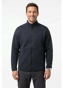 Fleecejacke Jack Wolfskin "MOGARI FZ M", Damen, Gr. S (48), schwarz navy,, Obermaterial: 95% Polyester, 5% Elasthan. Futter: 100% Polyester, normal, Jacken Fleecejacke, Atmungsaktiv, leicht, &Uuml;bergangsjacke, Topseller