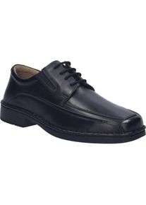 Schn&uuml;rschuh Josef Seibel "Brian, schwarz", Damen, Gr. 48, schwarz, Obermaterial: 100% Rindsleder Leather cow., Schuhe Schn&uuml;rschuh