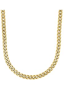 Panzerkette Amor "2037317" Gr. 50, gold (gelbgoldfarben), Halsketten, Damen, 50, Edelstahl, B: 2,4mm, Panzerkette, B:2,4mm