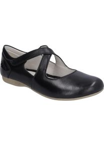 Ballerina Josef Seibel "Fiona 72, schwarz", Damen, Gr. 43, schwarz, Obermaterial: 100% Rindsleder Leather cow., Schuhe Ballerina