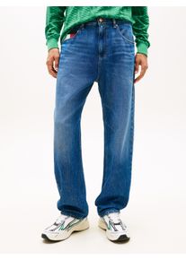 Straight-Jeans Tommy Jeans "OTIS REGULAR STRAIGHT", Damen, Gr. 36, L&auml;nge 34, denim schwarz, Denim/Jeans, Obermaterial: 100% Baumwolle, unifarben, regular fit lang, Jeans Straight-Jeans, Regular fit mit Taschen