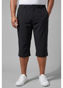 Funktionsshorts MAN'S WORLD PLUS "Gro&szlig;e Gr&ouml;&szlig;en", Damen, Gr. XXL, N-Gr, schwarz, Web, Obermaterial: 90% Polyester, 10% Elasthan, unifarben, regular fit kniebedeckend, Hosen Funktionsshorts, Dehnbund, perfekter Sitz sportliche Webhose f&uuml;r alle Aktivit&auml;ten