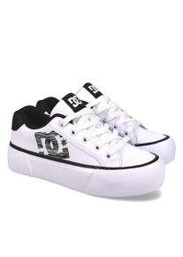 Sneaker DC Shoes "Chelsea Platform", Damen, Gr. 6(37), wei&szlig; (wei&szlig;, schwarz), Obermaterial:55.1% Leder, 44.9% Synthetikmaterial;, Schuhe Sneaker
