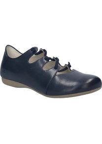 Slipper Josef Seibel "Fiona 04, ocean", Damen, Gr. 45, blau (ocean), Obermaterial: 100% Rindsleder Leather cow., Schuhe Slipper