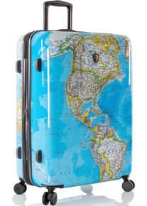 Hartschalen-Trolley Heys "Journey 3G bunt, 76 cm", Damen, Gr. B/H/T: 51cm x 76cm x 33cm 121 l, bunt (multicoloure), Polycarbonat-Verbundwerkstoff, mehrfarbig, Koffer Hartschalen-Trolley, Heys Reisegep&auml;ck TSA Schloss Volumenerweiterung