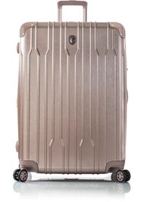 Hartschalen-Trolley Heys "Xtrak, in verschiedenen Farben und Gr&ouml;&szlig;en", Damen, Gr. B/H/T: 45cm x 66cm x 30cm 77 l, beige (atmosphere), Polycarbonat-Verbundwerkstoff, festlich, Koffer Hartschalen-Trolley, Heys Handgep&auml;ck-Koffer TSA Schloss Volumenerweiterung