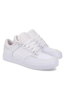 Sneaker DC Shoes "Onyx", Herren, Gr. 12,5(46,5), sanftes wei&szlig;, wei&szlig;, Obermaterial:58, 5% Leder, 32, 7% Synthetik, 8, 8% Microfaser;, Schuhe Sneaker