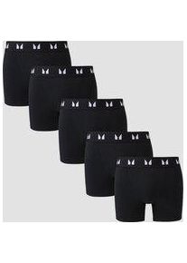 Myprotein MP Herren Boxershorts, 5er-Pack &ndash; Schwarz - S