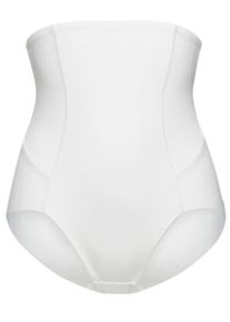 High-Waist-Panty SuSa "Highwaist Panty Milano", Damen, Gr. 36, beige (ivory), Obermaterial: 86% Polyamid PA. 11% Elasthan EL. 3% Baumwolle CO., Unterhosen High-Waist-Panty