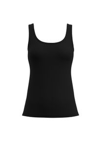 Unterhemd Calida "Unterhemd Top ohne Arm Essential Cotton 1er Pack", Herren, Gr. 40-42, N-Gr, schwarz, Obermaterial: 95% Baumwolle CO. 5% Elasthan EL., Unterhemden Unterhemd