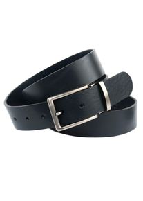 Lederg&uuml;rtel Anthoni Crown, Herren, Gr. 110, schwarz, Leder, unifarben, G&uuml;rtel Lederg&uuml;rtel, Pflanzlich gegerbter Vollrindlederg&uuml;rtel