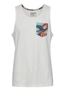 Longtop Blend "Tanktop BHTroppo", Damen, Gr. XL, wei&szlig; (snow wei&szlig;), Obermaterial: 100% Baumwolle CO., Tops Longtop