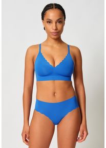 Bustier Skiny "Sensation", Damen, Gr. 44, N-Gr, nebulas blau, Obermaterial: 62% Polyacryl, 38% Elasthan, unifarben, normal, BHs Bustier