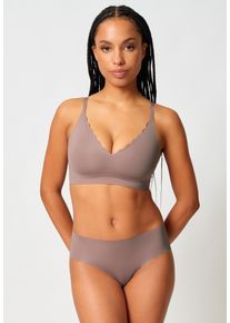 Bustier Skiny "Sensation", Damen, Gr. 44, N-Gr, antler, Obermaterial: 62% Polyacryl, 38% Elasthan, unifarben, normal, BHs Bustier