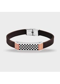 Adelia&acute;s Armband ADELIA&acute;S "Unisex Armband aus Leder 23 cm" Gr. 23, schwarz, Armb&auml;nder, Damen, Blacklist, Armband