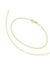 Ketten und Armband Set Firetti "Multipack Schmuck Geschenk Silber 925 Armkette Halskette", gold (gelbgoldfarben), Schmuck_Sets, Herren, Silber 925 (Sterlingsilber), Ketten und Armband Set