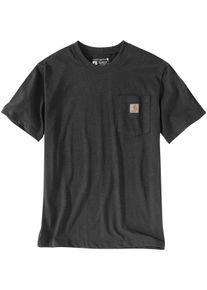 T-Shirt Carhartt "Pocket", Damen, Gr. XS, blau (dunkelblau), Obermaterial: 100% Baumwolle CO., Shirts T-Shirt
