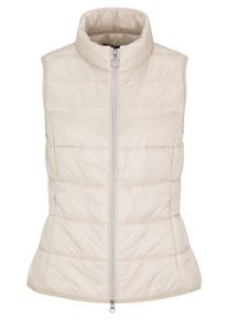 Steppweste Betty Barclay "Steppweste mit Rei&szlig;verschluss", Herren, Gr. 42, beige (creme), Obermaterial: 100% Polyamid PA., Westen Steppweste