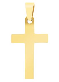 Adelia&acute;s Kreuzanh&auml;nger ADELIA&acute;S "Unisex Anh&auml;nger &iquest; Kreuz Kreuzanh&auml;nger aus Edelstahl", gold, Schmuckanh&auml;nger, Damen, Edelstahl, Kreuzanh&auml;nger
