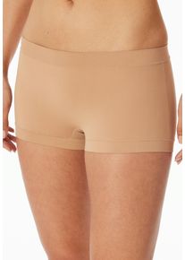 Panty Schiesser "Unique Micro", Herren, Gr. 36, beige (411, maple), Single Jersey, Obermaterial: 70% Polyamid, 30% Elasthan, unifarben, eng, Unterhosen Panty, mit elastischem Bund