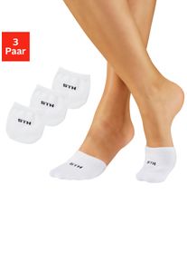 H.I.S. Zehlinge H.I.S "Zehentopper", Damen, 3x wei&szlig;, Baumwollmischung, unifarben, elastisch, Socken Zehlinge, halbe Socken f&uuml;r Pantoletten