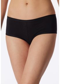 Panty Schiesser "Personal Fit", Herren, Gr. M, schwarz, Single Jersey, Obermaterial: 55% Viskose, 25% Polyester, 20% Elasthan, Unterhosen Panty, Lurex-N&auml;hte, atmungsaktiv, Single Jersey, ohne st&ouml;rende Seitenn&auml;hte
