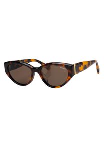 Sonnenbrille Superdry "Modell 996078", Herren, havanna, gemustert, leicht durchscheinend, leicht gl&auml;nzend, Sonnenbrillen Sonnenbrille, Form CatEye, Logoschriftzug auf B&uuml;gel, Kunststofffassung, Topseller