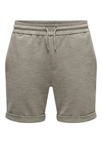 Only & Sons Sweatshorts ONLY & SONS "ONSNEWKODYL REG S SHORTS BP", Damen, Gr. L, N-Gr, vintage khaki pattern:melange, Sweatware, Obermaterial: 62% Polyester, 33% Viskose, 5% Elasthan, unifarben, regular fit ca. Mitte Oberschenkel, Hosen Sweatshorts, Materialmix, normal geschnitten