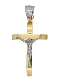 Adelia&acute;s Kreuzanh&auml;nger ADELIA&acute;S "Unisex Anh&auml;nger &iquest; Kreuz Kreuzanh&auml;nger aus Edelstahl", silber, Schmuckanh&auml;nger, Damen, Edelstahl, Kreuzanh&auml;nger