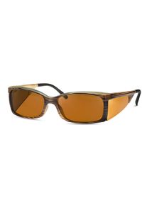 Sonnenbrille Eschenbach OPTIK "ambelis 75% T&ouml;nungsgrad", Damen, orange (orange, braun), Sonnenbrillen Sonnenbrille, Schutz vor Blaulicht und UV-Strahlung