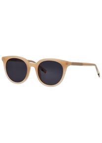 Sonnenbrille Tom Tailor "Modell 676005", Herren, beige, matt, Sonnenbrillen Sonnenbrille, Form Feminin, Logoschriftzug auf B&uuml;gel, Kunststofffassung
