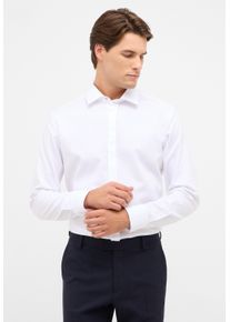 Langarmhemd Eterna "SLIM FIT", Damen, Gr. 44, Normalgr&ouml;&szlig;en, wei&szlig;, Twill, 98% Baumwolle, 2% Metall, schmal, Manschette, Hemden Langarmhemd, EASY IRON (b&uuml;gelleicht)