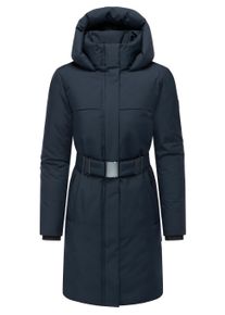 Wintermantel Navahoo "Wintermantel Gipfelspass XIV", Damen, Gr. XS, blau (navy), Obermaterial: 100% Polyester PES. Obermaterial: Futter: 100% Polyester PES. 100% Polyester PES., M&auml;ntel Wintermantel
