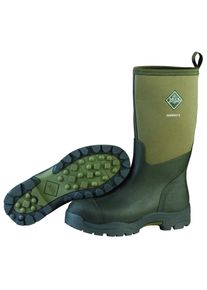 Gummistiefel Muck Boots "Derwent II", Damen, Gr. 9, gr&uuml;n (moosgr&uuml;n), Obermaterial: 100% Neopren neoprene., Schuhe Gummistiefel