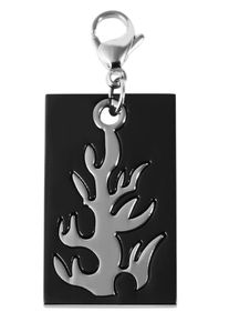 Adelia&acute;s Kettenanh&auml;nger ADELIA&acute;S "Damen Anh&auml;nger aus Edelstahl", schwarz, Schmuckanh&auml;nger, Damen, Edelstahl, Kettenanh&auml;nger