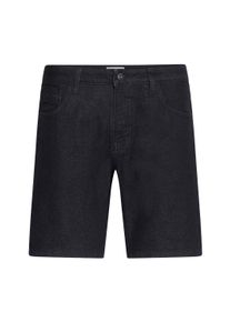 !Solid Jeansshorts SOLID "Shorts SDPayton", Damen, Gr. 3XL, N-Gr, schwarz (schwarz denim), Obermaterial: 68% Baumwolle CO. 27% Polyester PES. 3% Viskose CV. 2% Elasthan EL., Jeans Jeansshorts