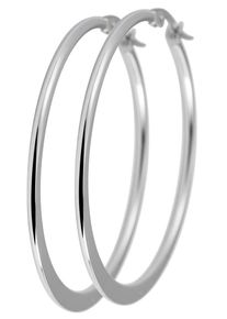 Adelia&acute;s Paar Creolen ADELIA&acute;S "Damen Ohrringe &iquest; Creole aus Edelstahl", silber, Ohrringe, Damen, Edelstahl, Paar Creolen