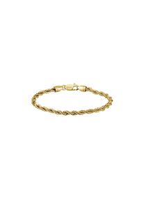 Armband BOSS "MYLES", gelbgoldfarben, Armb&auml;nder, Damen, 19cm, Edelstahl, Armband