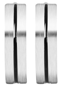 Adelia&acute;s Paar Creolen ADELIA&acute;S "Unisex Ohrringe &iquest; Klappcreole aus Edelstahl", silber, Ohrringe, Damen, Edelstahl, Paar Creolen