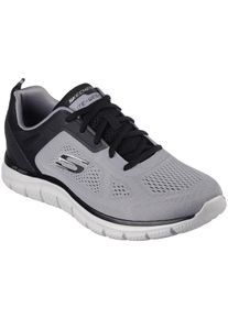 Wanderschuh Skechers "Track", Herren, Gr. 45, grau (grau, schwarz), Obermaterial: 100% Textilmaterial TEXMAT., Schuhe Wanderschuh