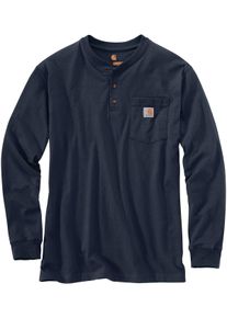 Kapuzenpullover Carhartt "Pocket", Damen, Gr. S, blau (marineblau), Obermaterial: 100% Baumwolle CO., Pullover Kapuzenpullover