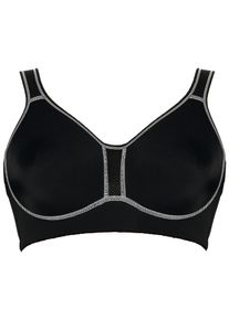 Sport-BH Viania "Sport BH Performance", Damen, Gr. 80, Cup D, schwarz, Obermaterial: 47% Polyamid PA. 41% Polyester PES. 12% Elasthan EL., BHs Sport-BH