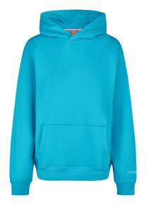 Kapuzenpullover SALZHAUT "Hoodie TIEREN", Damen, Gr. S, blau (scuba blau), Obermaterial: 100% Baumwolle CO., Pullover Kapuzenpullover